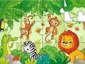 Игра Сложувалка: Животни во џунглата  онлајн