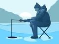 Игра Риболов во мраз  онлајн