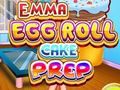 Игра Подготовка за торта со ролна Ема јајца  онлајн
