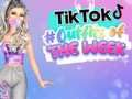 Игра ТикТок Облеки на неделата  онлајн