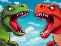 Игра Светот на Дино: спојување и борба  онлајн