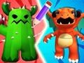 Игра Битката на чудовиштето: Цртеж  онлајн