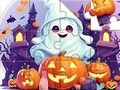 Игра Сложувалка: симпатичен дух за Ноќта на вештерките  онлајн