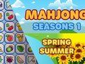 Игра Mahjong сезони 1 пролет лето  онлајн
