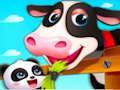 Игра Животинска фарма за беби панди  онлајн