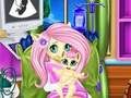 Игра Пони Fluttershy раѓање на бебето  онлајн