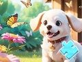 Игра Сложувалка: Куче во градината  онлајн