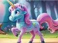 Игра Сложувалка: Магичен шумски еднорог  онлајн