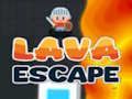 Игра Бегство од лава  онлајн