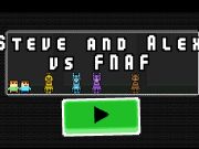 Игра Стив и Алекс против Фнаф  онлајн