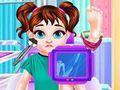 Игра Третман за скијачки повреди на бебето Тејлор  онлајн