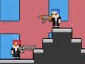 Игра Noobwars црвено и сино  онлајн