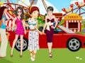 Игра Бегство на девојки од тематски парк  онлајн