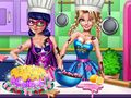 Игра Натпревар за готвење суперхерој  онлајн