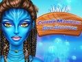 Игра Сини девојки сочинуваат  онлајн