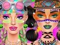 Игра Фестивалски вибрации шминка  онлајн