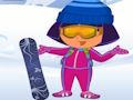 Игра Дора ски зимски Барби  онлајн