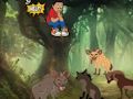 Игра Момче избега од хиена  онлајн