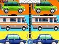 Игра Цртани автомобили ја забележуваат разликата  онлајн