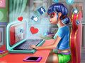 Игра Моден блог за девојки со точки  онлајн