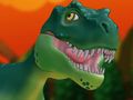 Игра Dino Run: Лава  онлајн