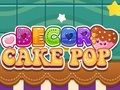 Игра Декор: Поп торта  онлајн