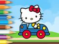 Игра Боенка: Hello Kitty Driving Car  онлајн