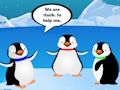 Игра Бегство заплеткани пингвини  онлајн