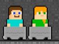 Игра Алекс и Стив Минер двајца играчи  онлајн