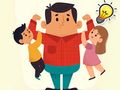 Игра Детски квиз: Што знаете за Денот на татковците?  онлајн