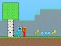 Игра Оган и вода Stickman  онлајн