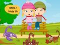 Игра Бегство од опасната скорпија  онлајн