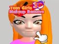 Игра Отстранување на 3D шминка за тинејџерки  онлајн