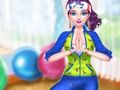 Игра Барби јога девојка преуредување  онлајн