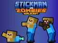 Игра Stickman vs Zombies Worldcraft онлајн