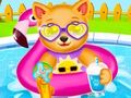Игра Туш за новороденче кученце  онлајн