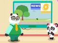 Игра Бебе панда за безбедност на урагани онлајн Игра Бебе панда за безбедност на урагани онлајн