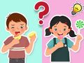 Игра Детски квиз: Каков вкус имаат?  онлајн