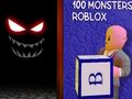 Игра 100 чудовишта Роблокс  онлајн