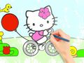 Игра Боенка: Hello Kitty Cycling  онлајн