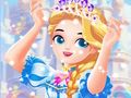 Игра Забава за шминкање на слатка принцеза онлајн Игра Забава за шминкање на слатка принцеза онлајн