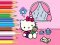 Игра Боенка: Hello Kitty, дождлив ден  онлајн