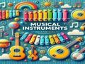 Игра Музички инструменти  онлајн