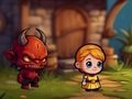 Игра Ѕид на опасност цртичка  онлајн