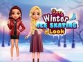 Игра BFFs Зимско лизгање на мраз изглед  онлајн