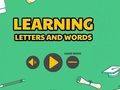 Игра Учење букви и зборови  онлајн