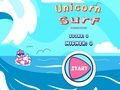 Игра Сурфање на еднорог  онлајн