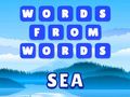 Игра Зборови од зборови: Море  онлајн