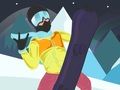 Игра Сноуборд цртичка  онлајн