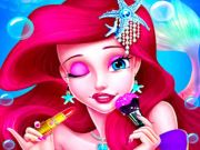 Игра Шминка сирена принцеза убавина онлајн Игра Шминка сирена принцеза убавина онлајн